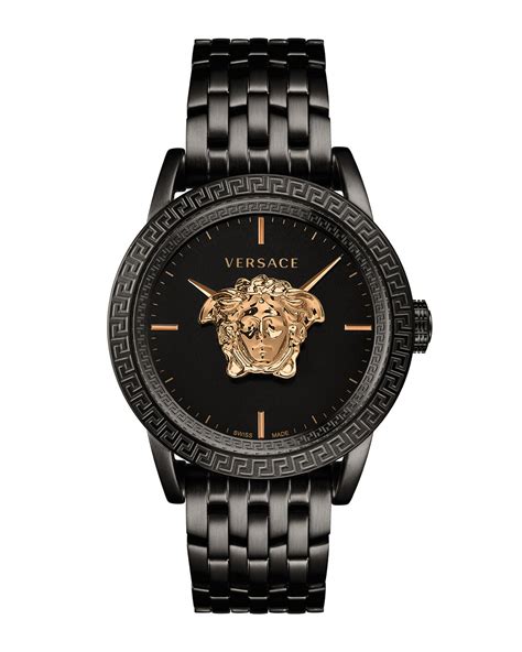 black versace mens watch|Versace watches men price.